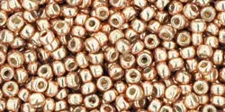 TOHO - Round 11/0 : PermaFinish - Galvanized Rose Gold